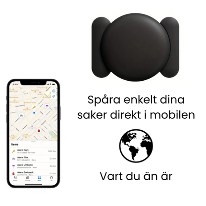 TrackTag™ - Spåra dina värdesaker, det som är viktigast för dig!